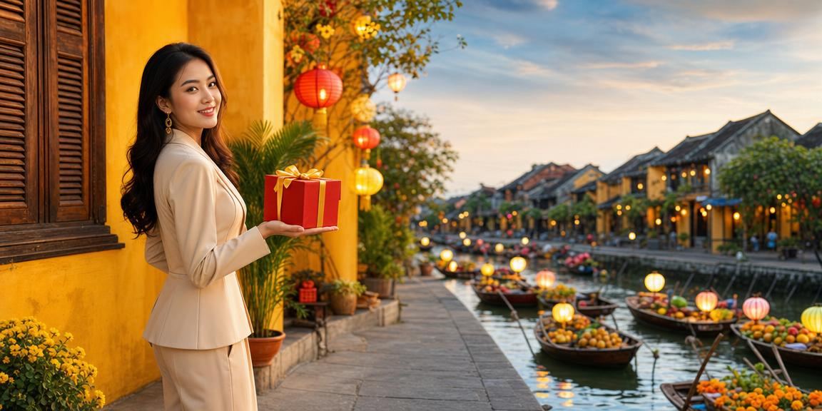 Lễ hội thể thao và cá cược tại phố cổ Hội An với đèn lồng và không khí sôi động