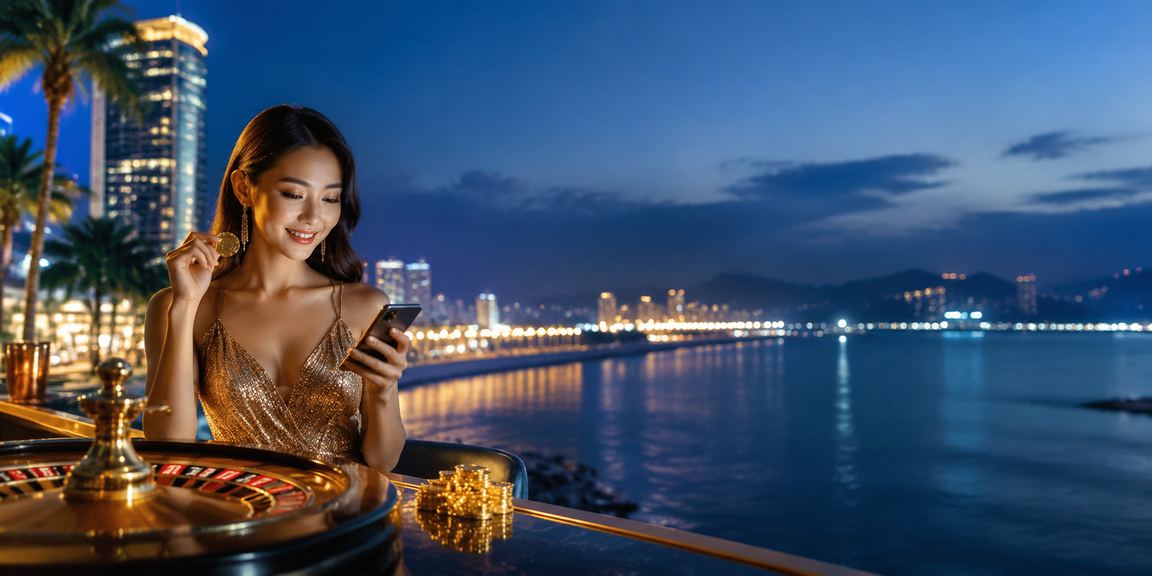 Người chơi tại Sài Gòn thử sức với bàn roulette trực tuyến buổi tối