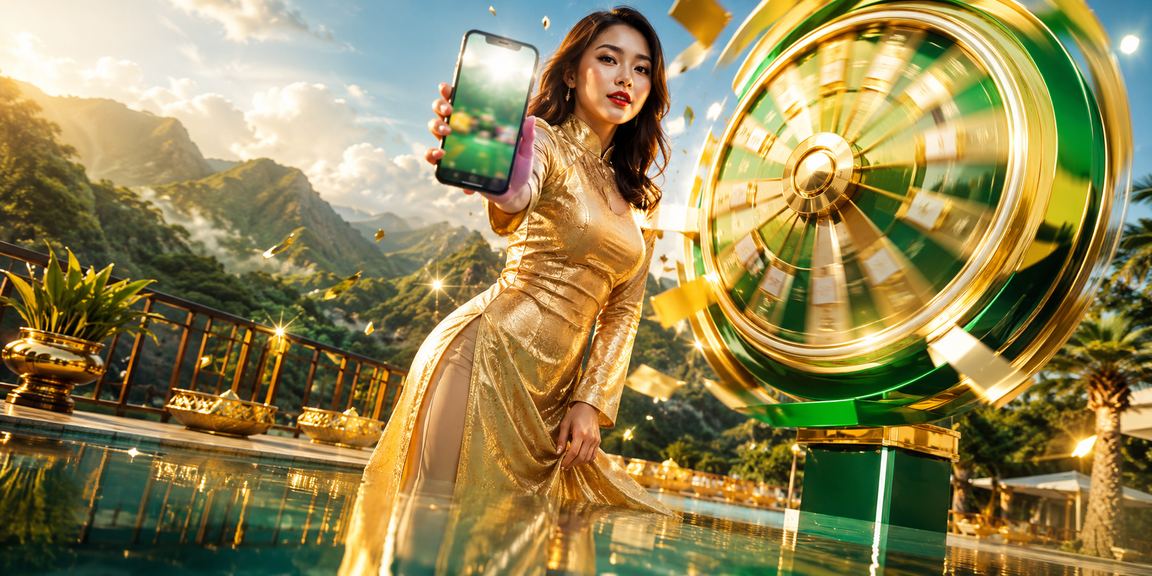 Phụ nữ mặc áo dài tham gia sự kiện quay số may mắn tại Sa Pa